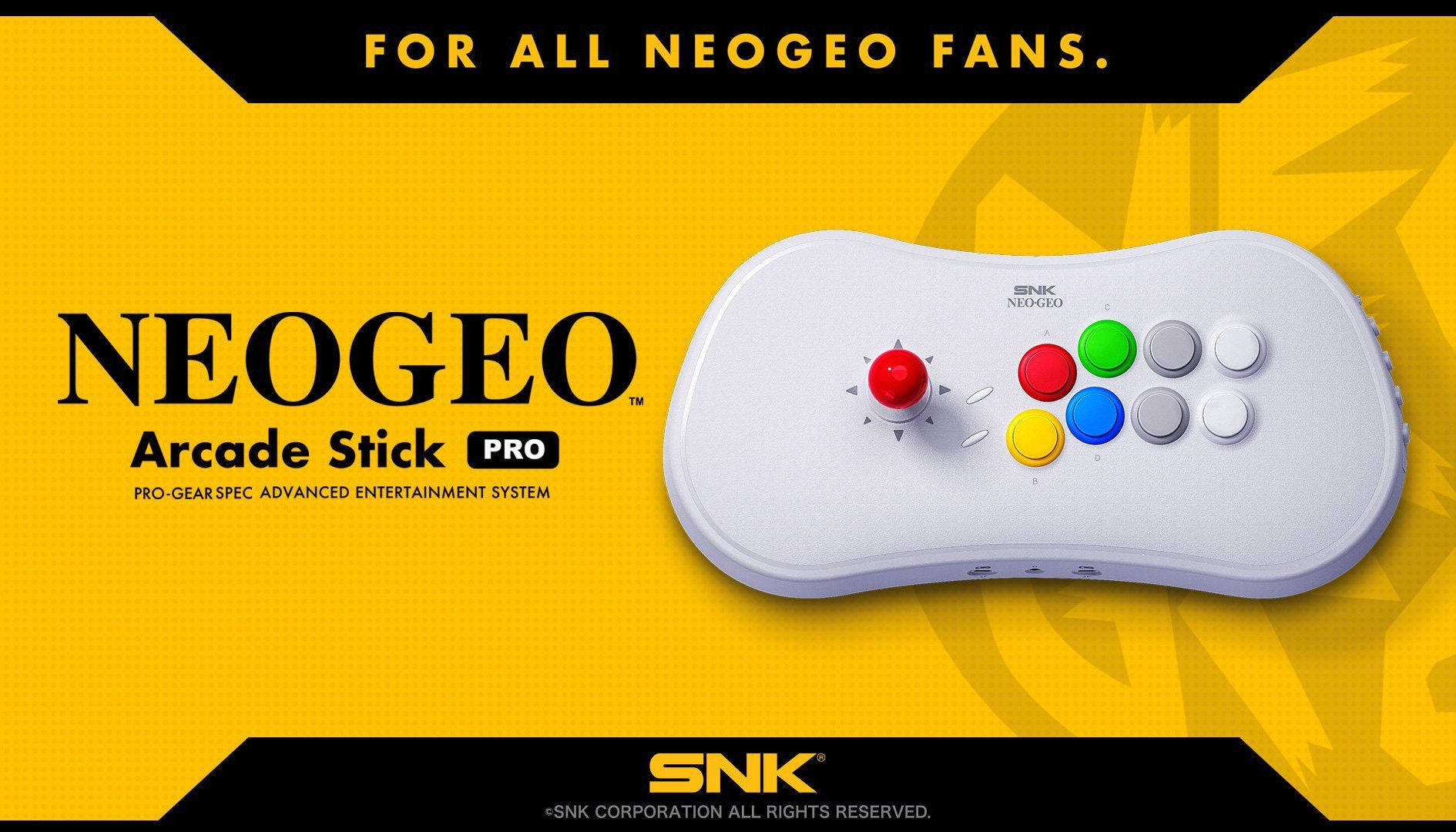 NEOGEO Arcade Stick Pro: svelati i giochi e le caratteristiche uniche