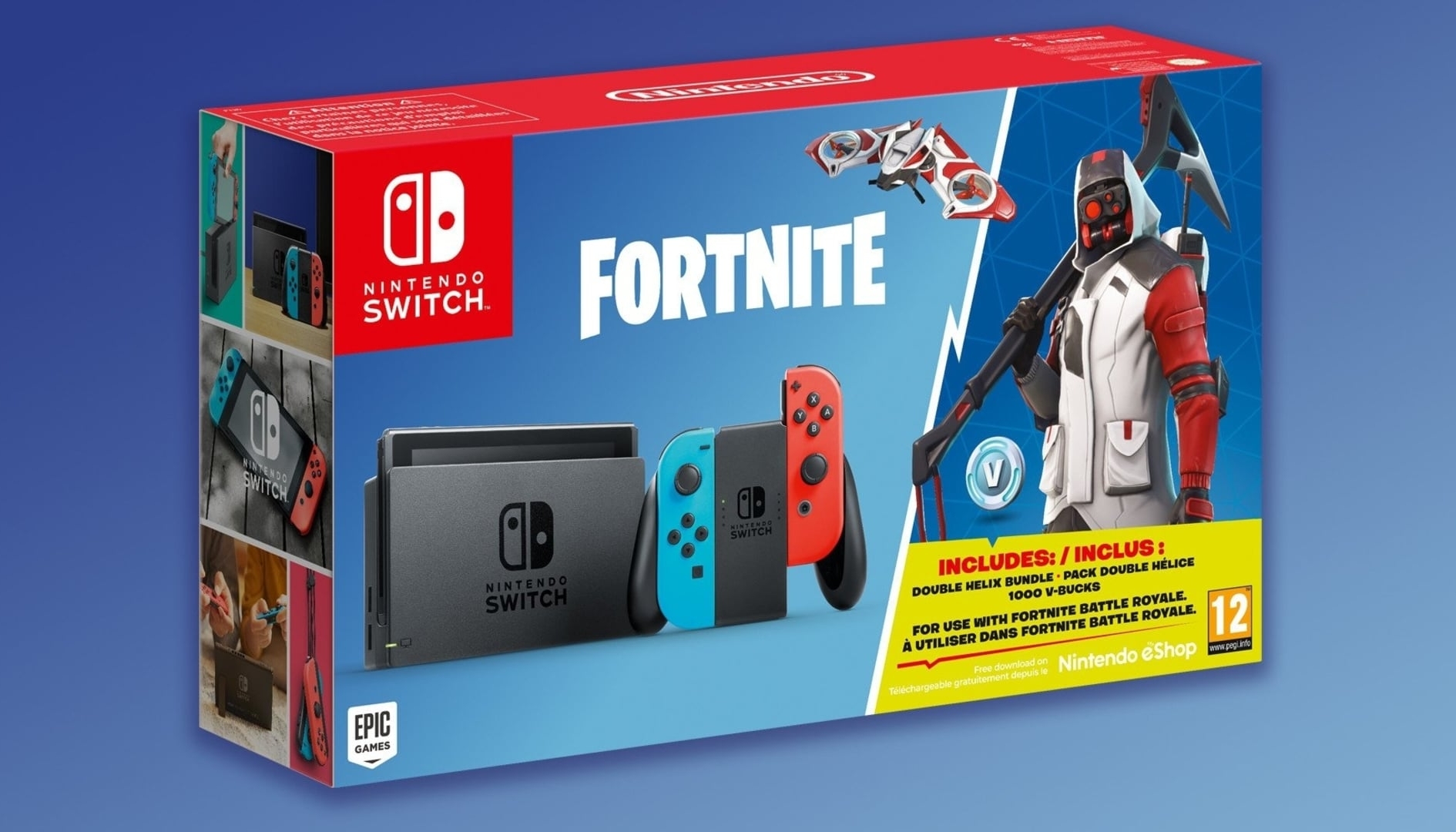 Fortnite: annunciato il bundle con Nintendo Switch a tema