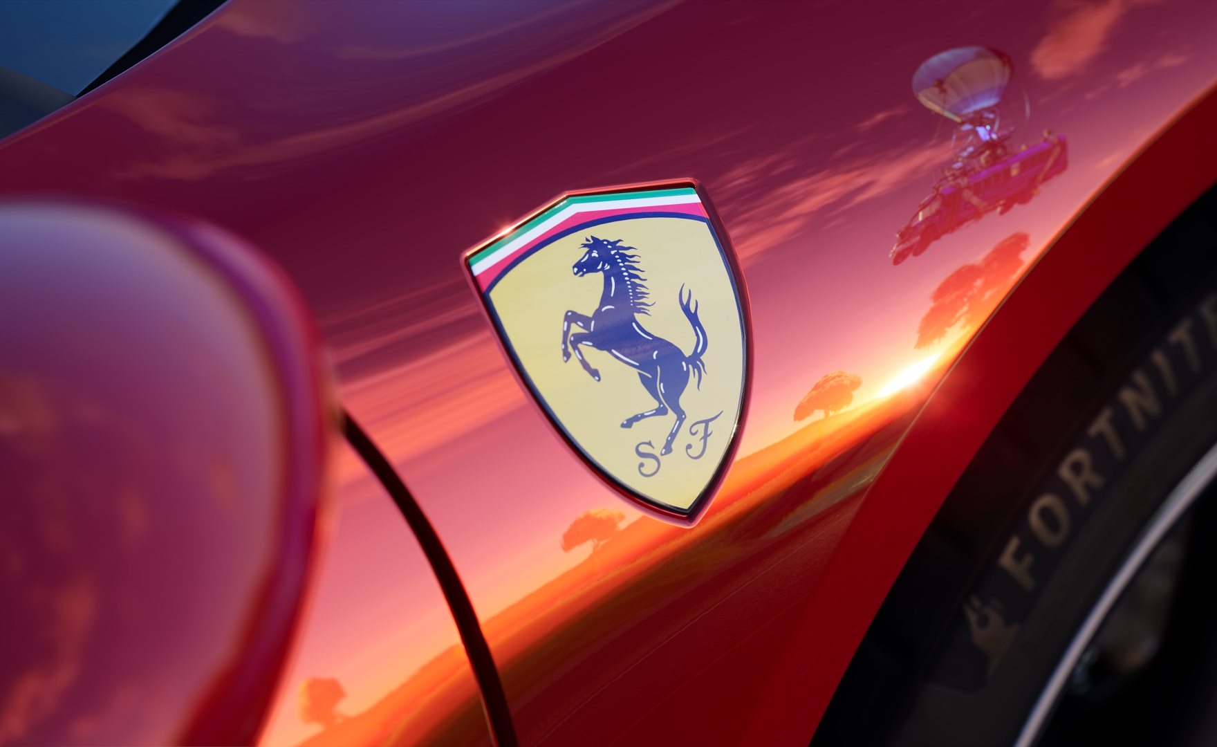 Fortnite: nel gioco Epic Games ora c’è anche una Ferrari