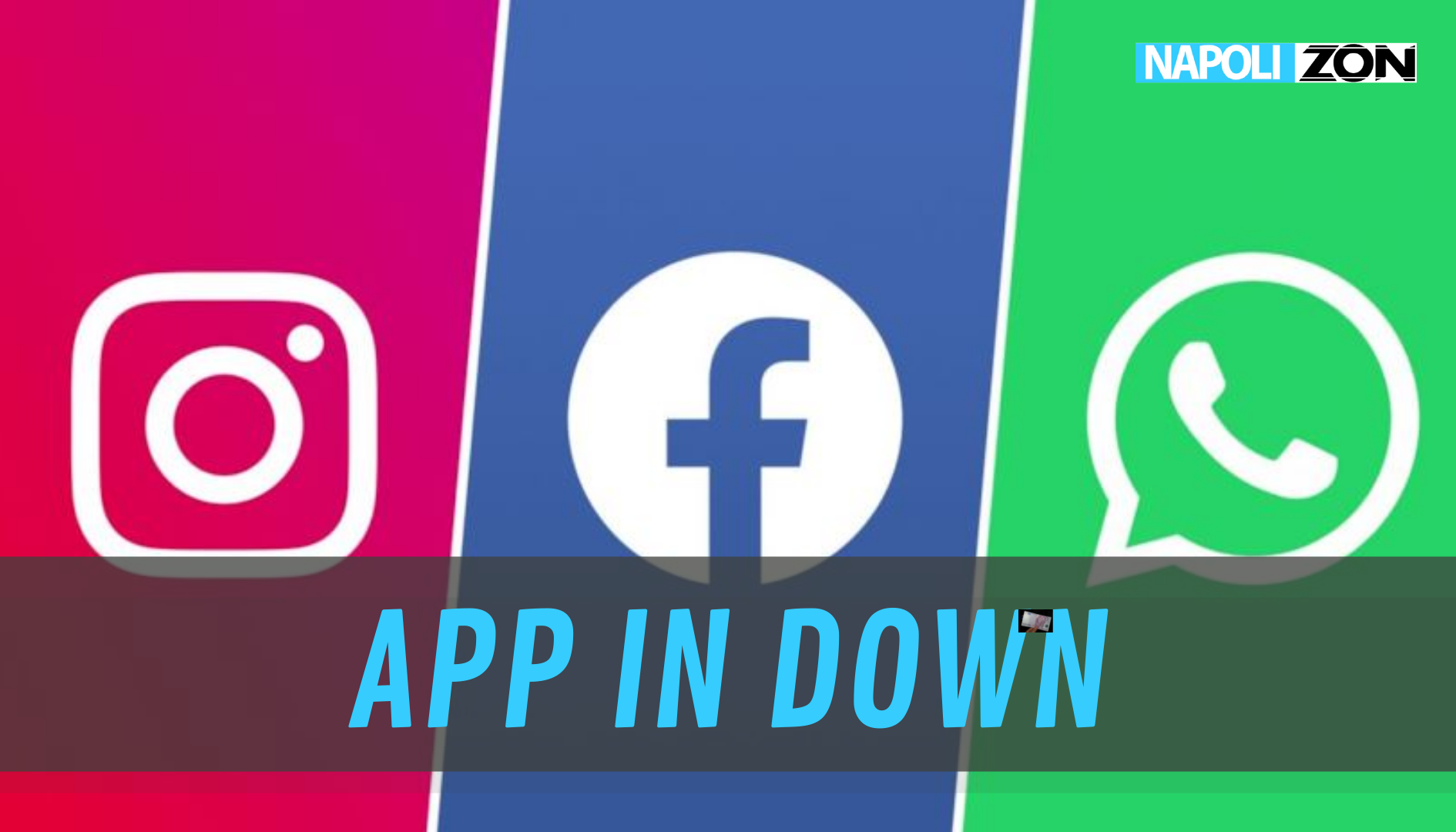 WhatsApp, Facebook e Instagram down: problemi globali con le app dell’azienda social