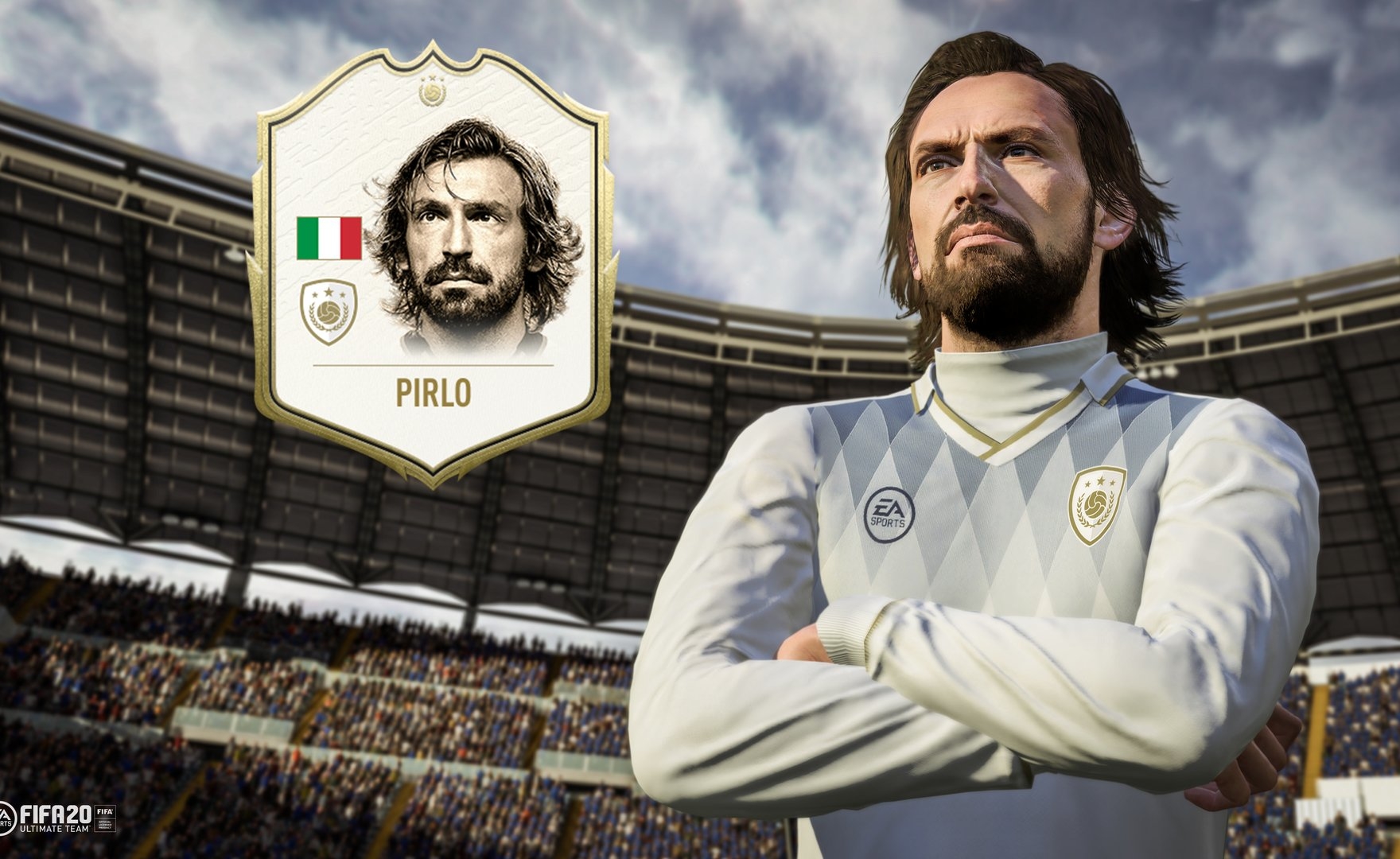 FIFA 20: Pirlo sarà un’icona nell’atteso titolo!