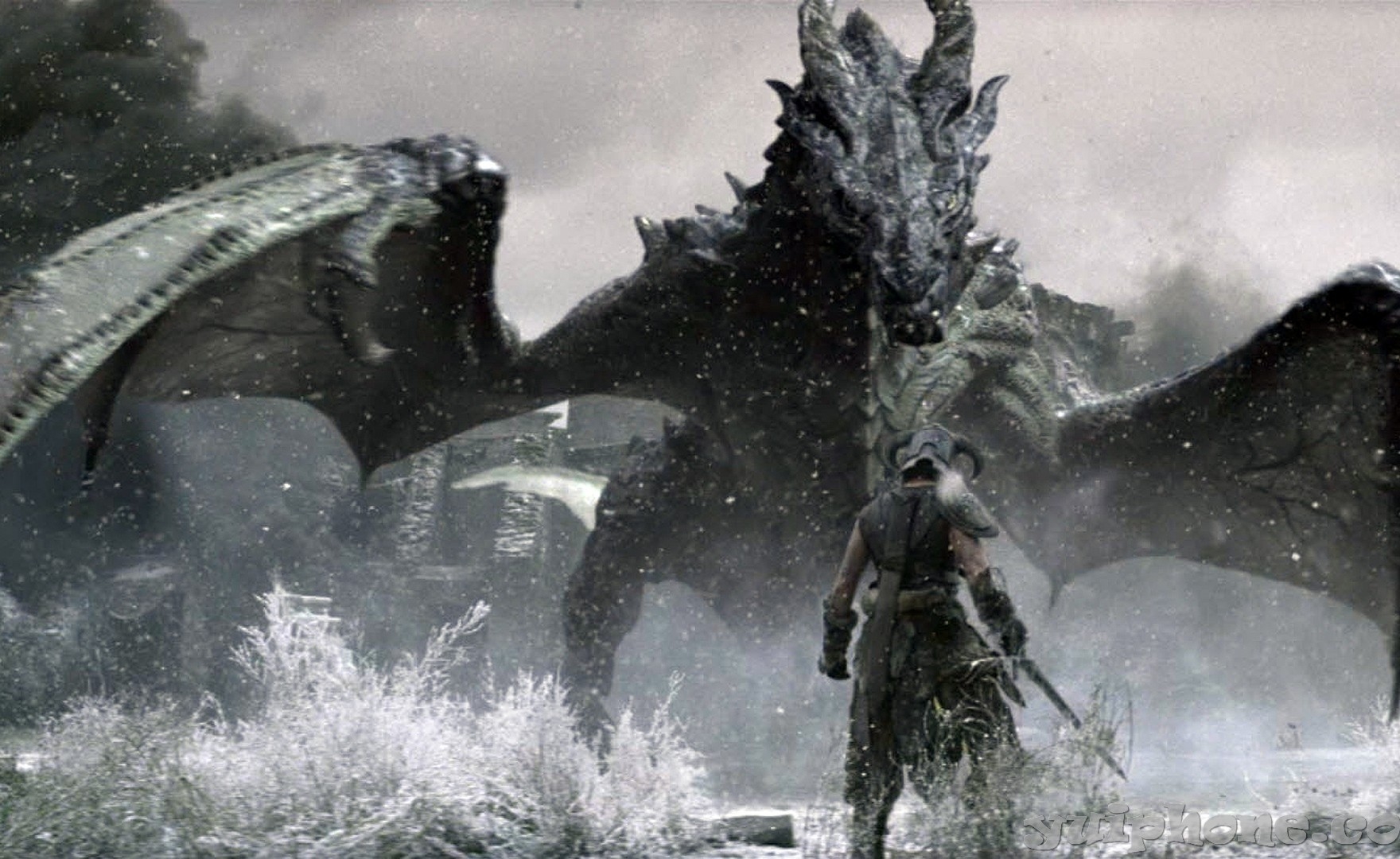 Skyrim: in video una mod per le texture in 8K