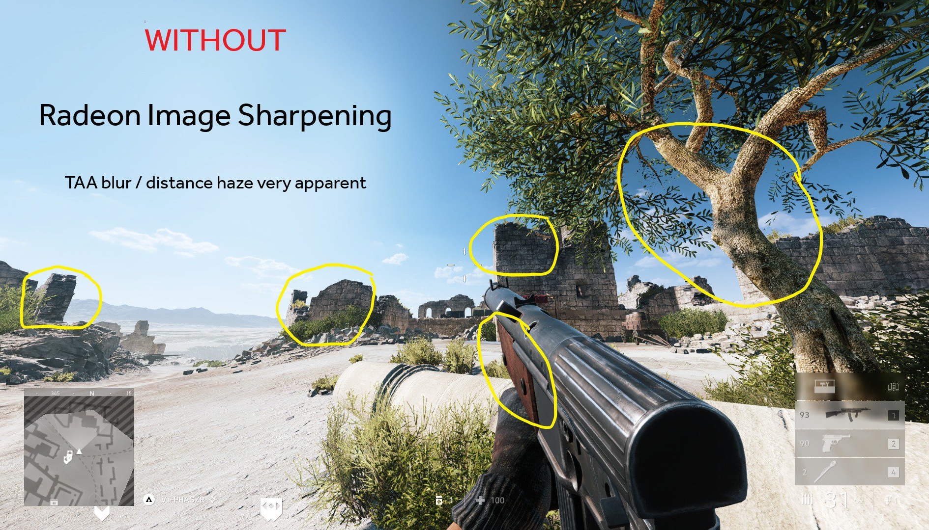 Radeon Image Sharpening funziona anche su alcune Radeon RX 400 e RX 500