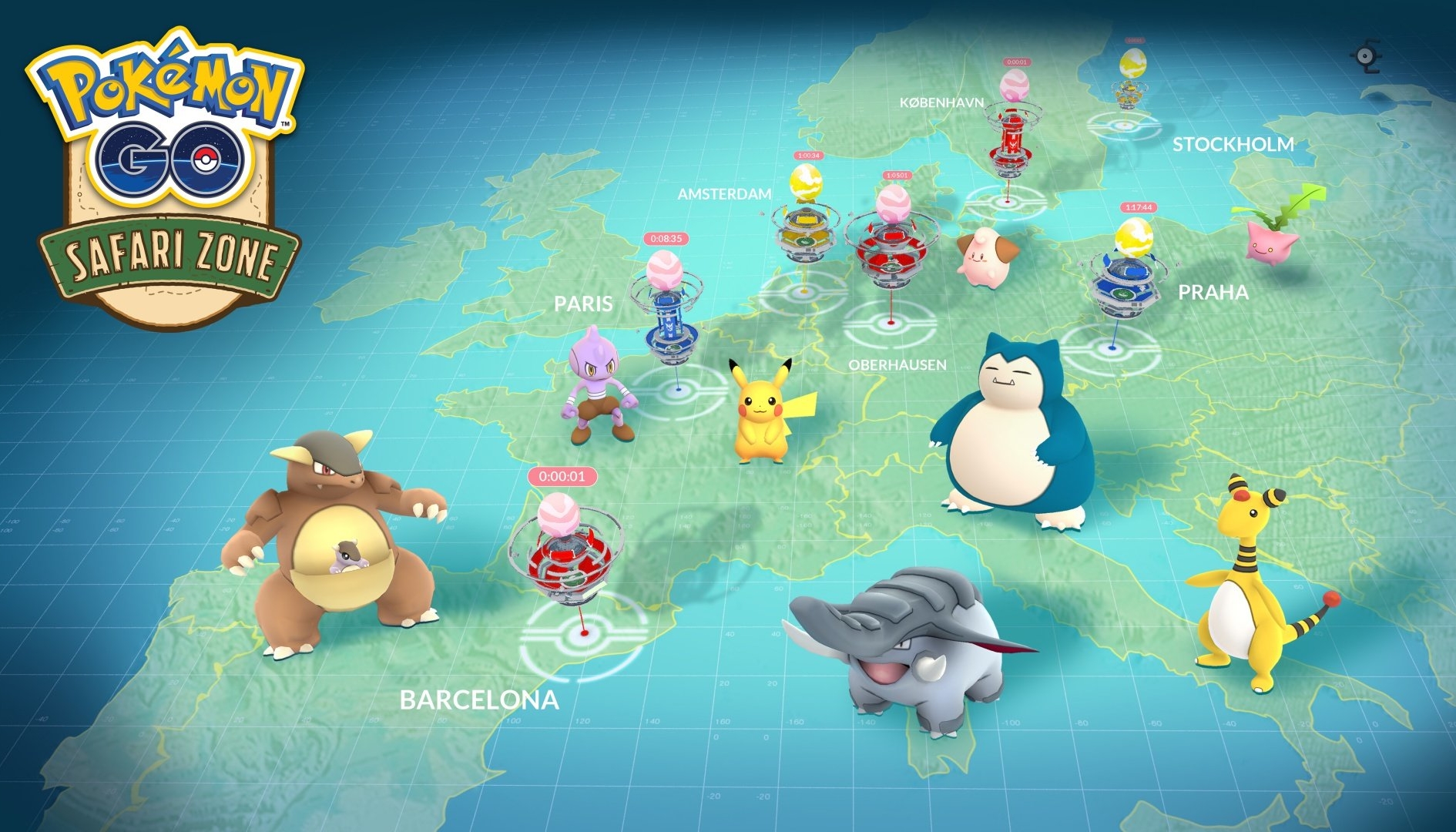 Pokémon GO: su un’isola non è possibile giocare al titolo