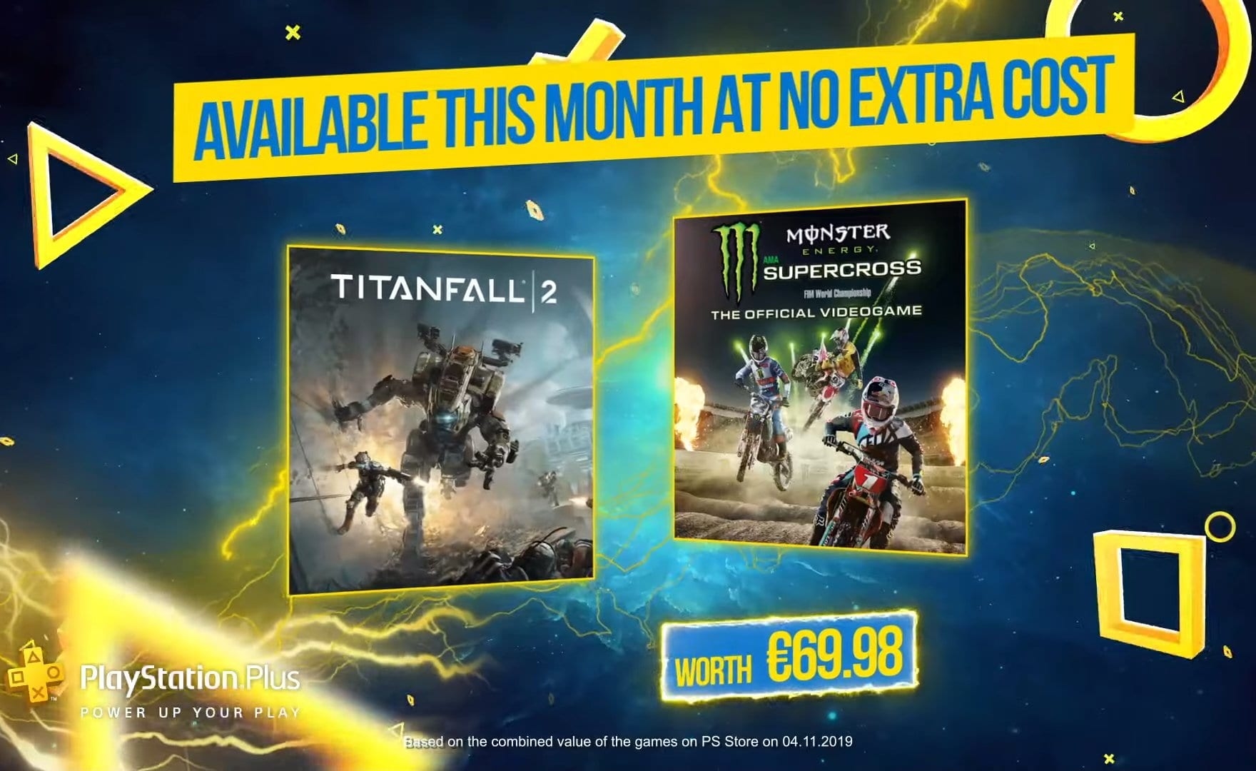Playstation Plus: Titanfall 2 e Monster Energy Supercross sono i giochi gratuiti di Dicembre