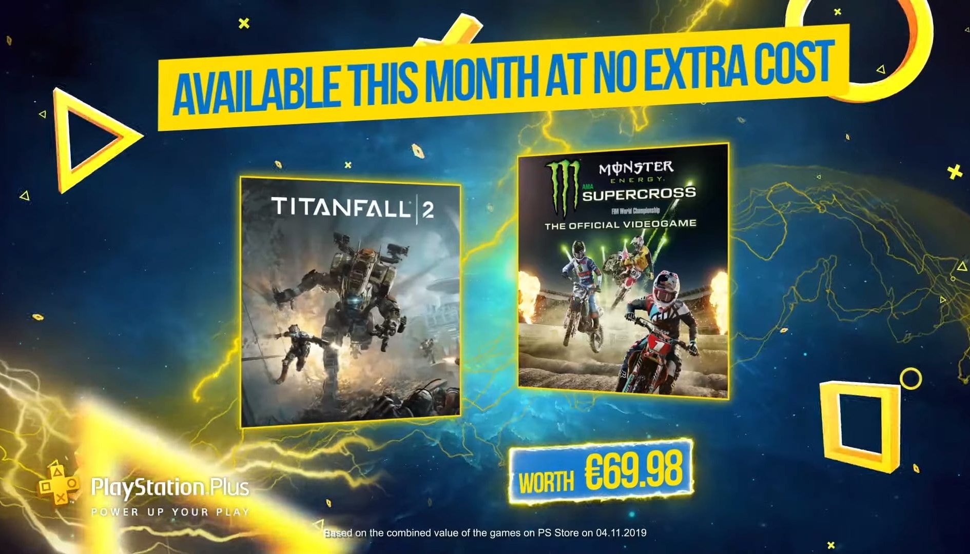 Playstation Plus: Titanfall 2 e Monster Energy Supercross sono i giochi gratuiti di Dicembre
