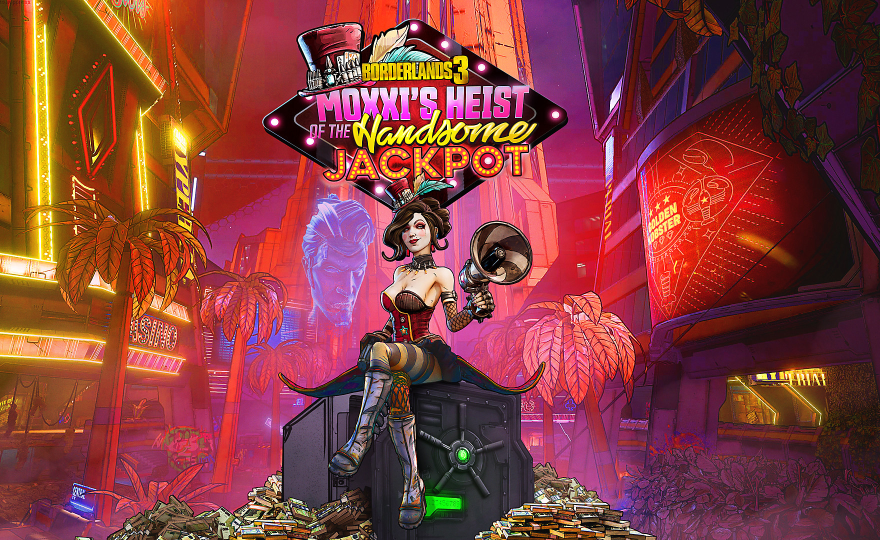 Borderlands 3, trailer di lancio del DLC Moxxi’s Heist of the Handsome Jackpot