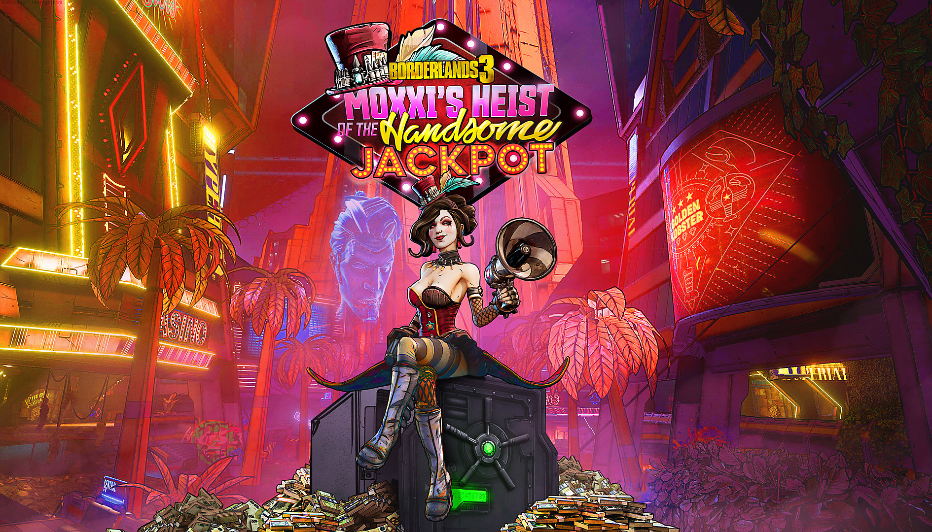 Borderlands 3, trailer di lancio del DLC Moxxi’s Heist of the Handsome Jackpot