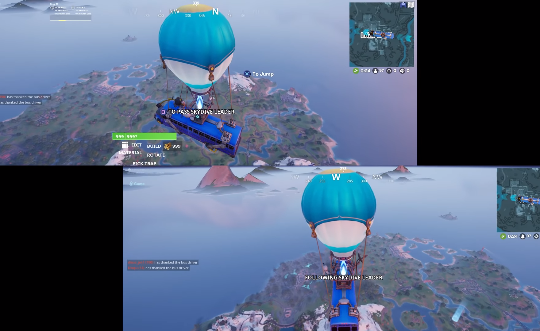 Fortnite, lo split-screen è di nuovo disponibile su PS4 e Xbox One