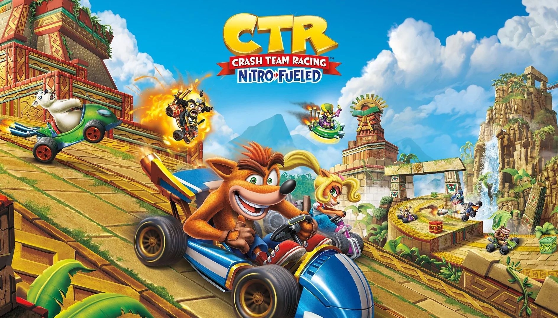 Crash Team Racing Nitro-Fueled: disponibile il Rustland Grand Prix