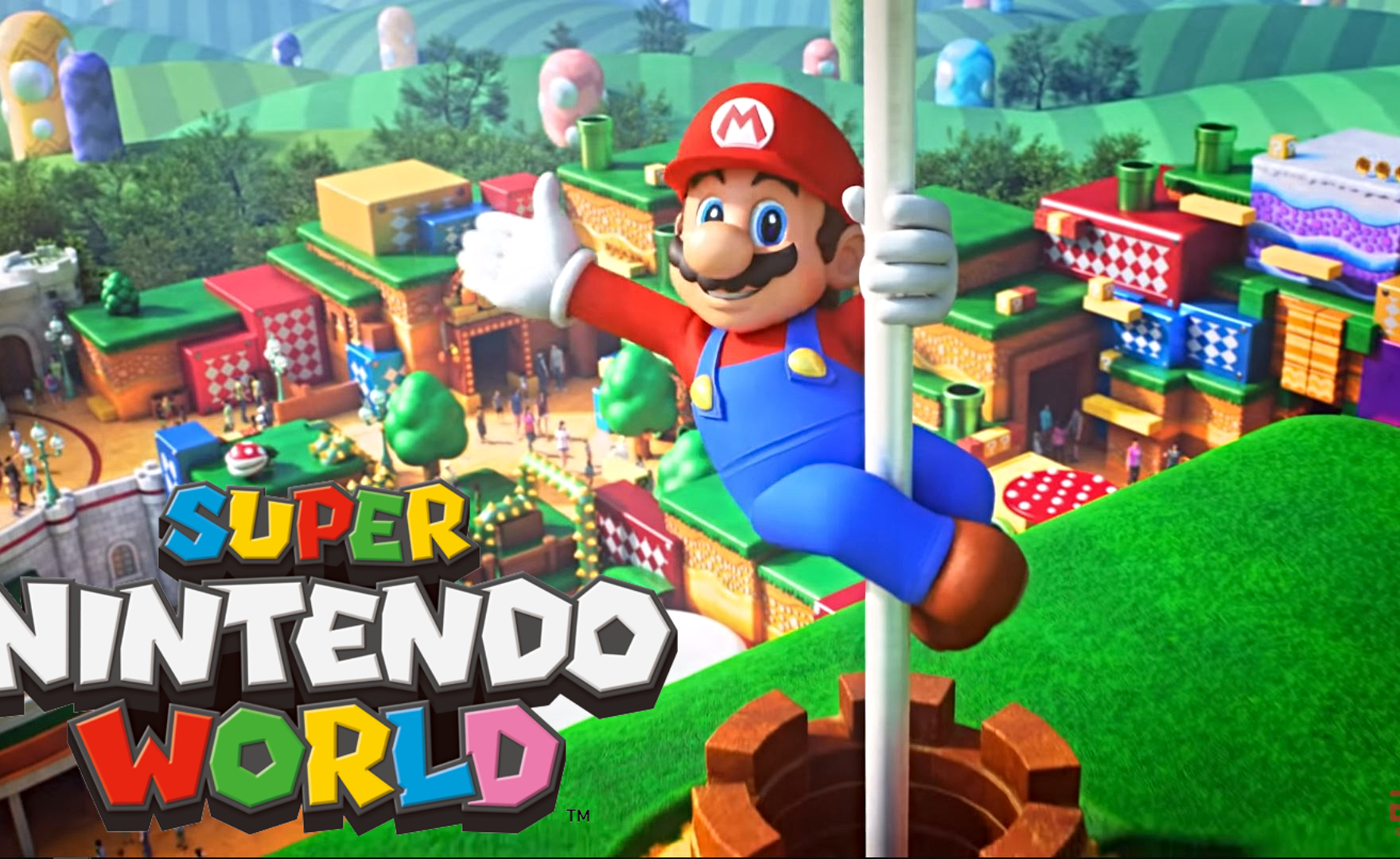 Super Nintendo World: il parco divertimenti si mostra in un video musicale
