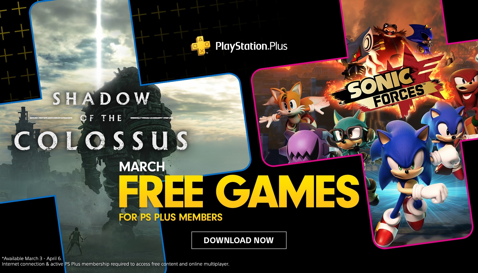 PS Plus: giochi gratis PS4 di Marzo 2020 svelati