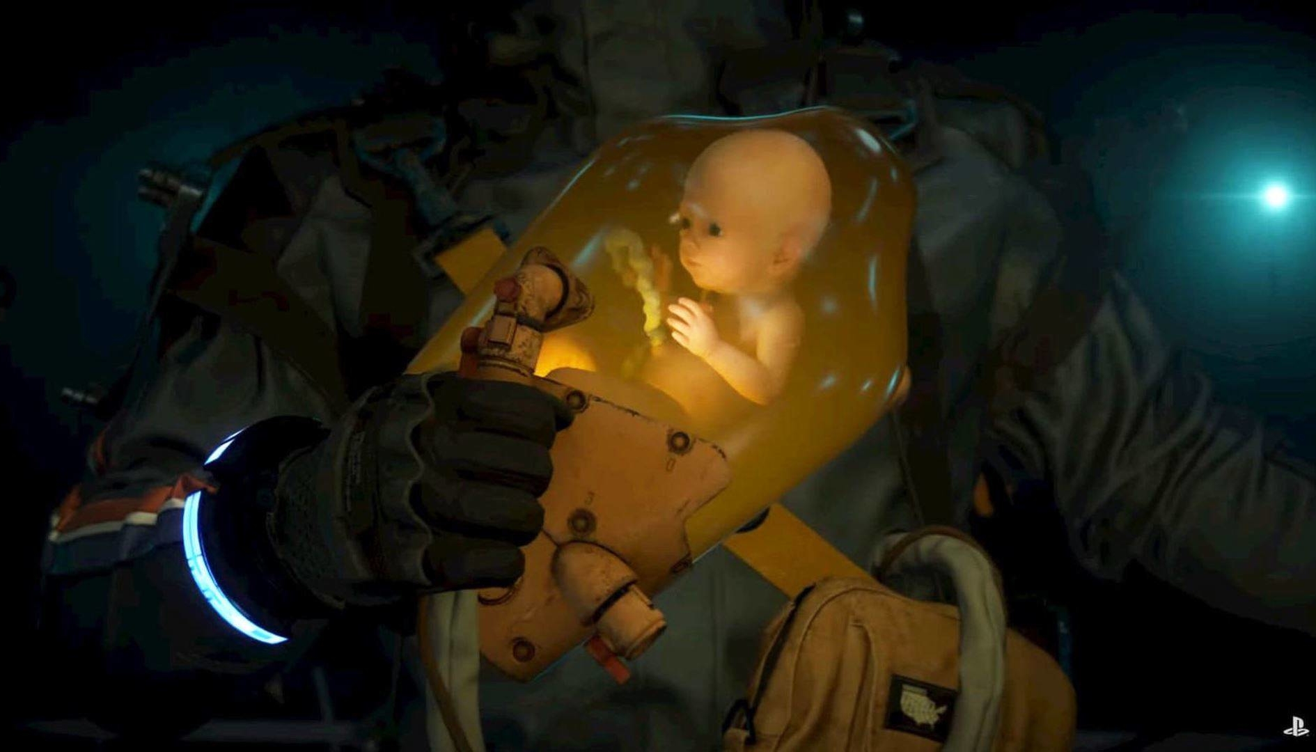 Death Stranding: padre crea una capsula BB per proteggere il figlio dal contagio