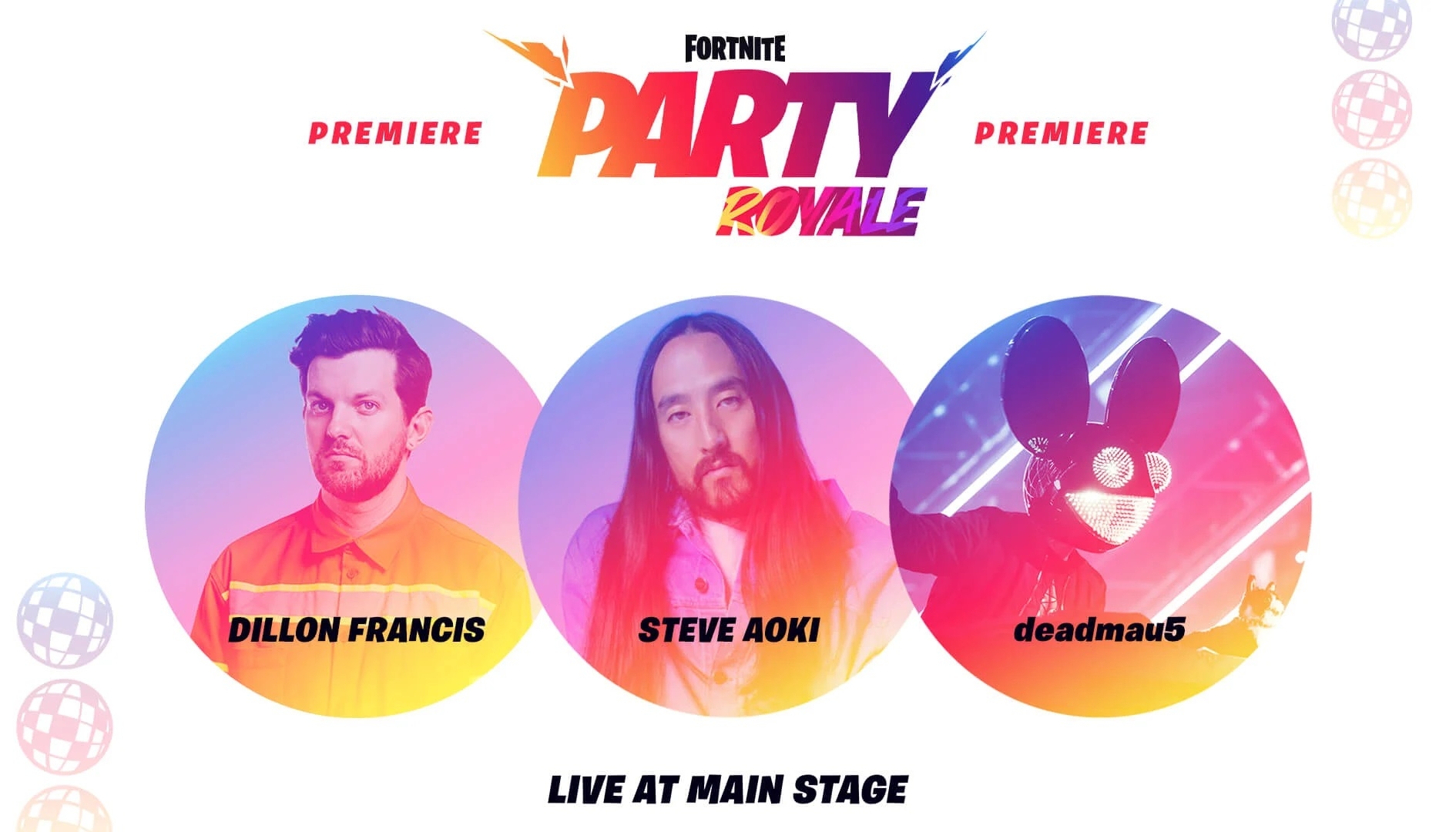 Fortnite: data, ora e ricompense del nuovo concerto con Dillon Francis, Steve Aoki e deadmau5