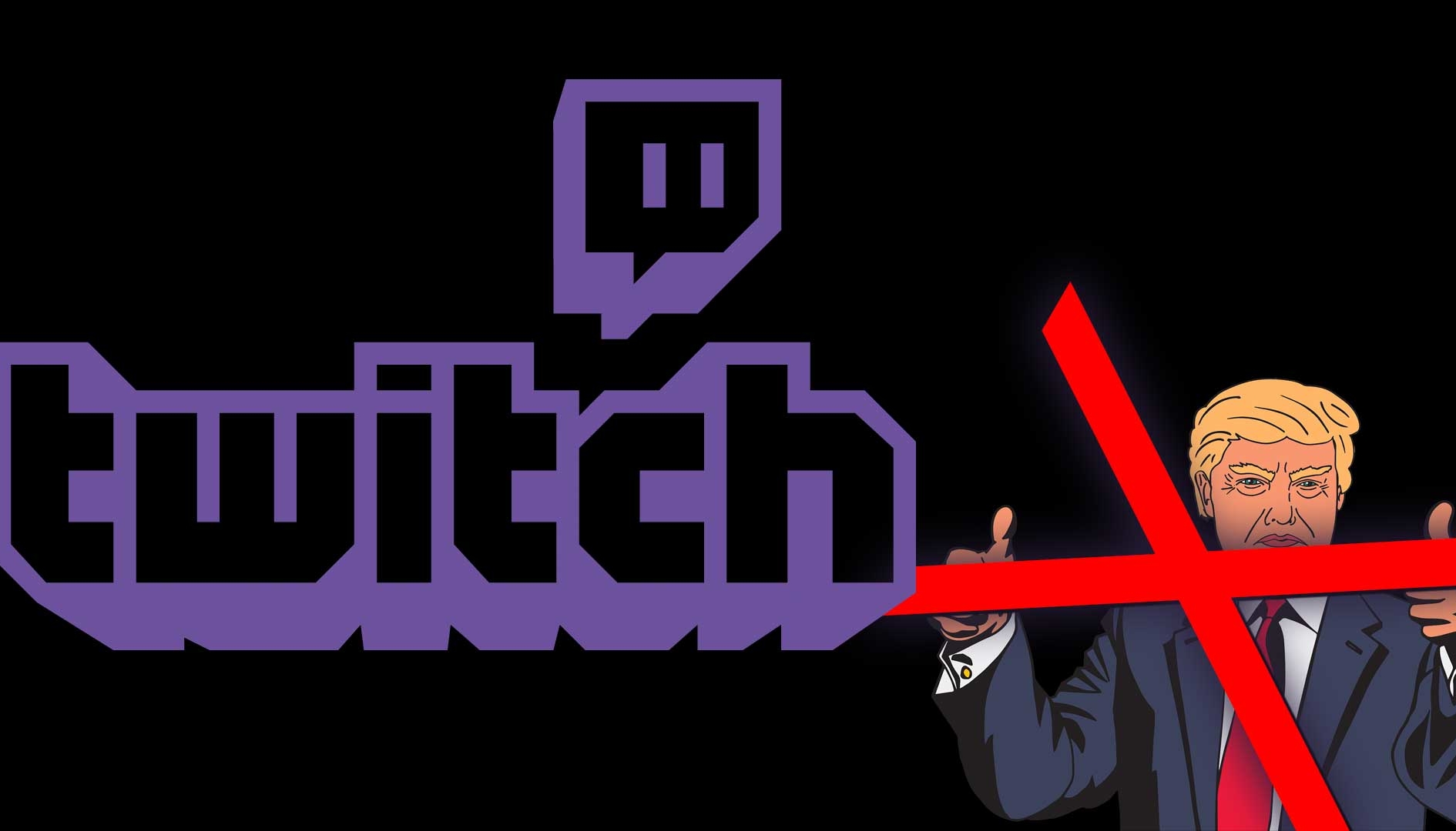 Twitch, Donald Trump bannato per incitamento all’odio