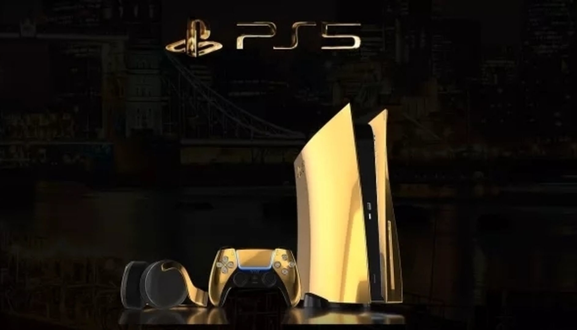 PS5 in oro 24 carati, annunciata la versione super esclusiva