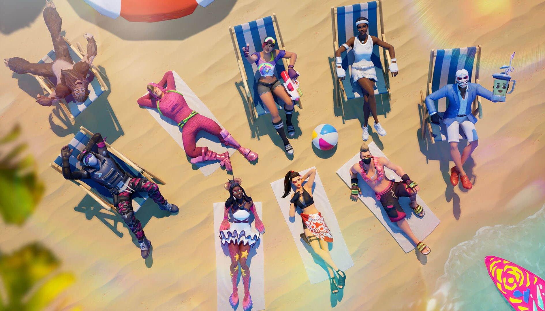 Fortnite: acquistabile il set di Skin Leggende Estive