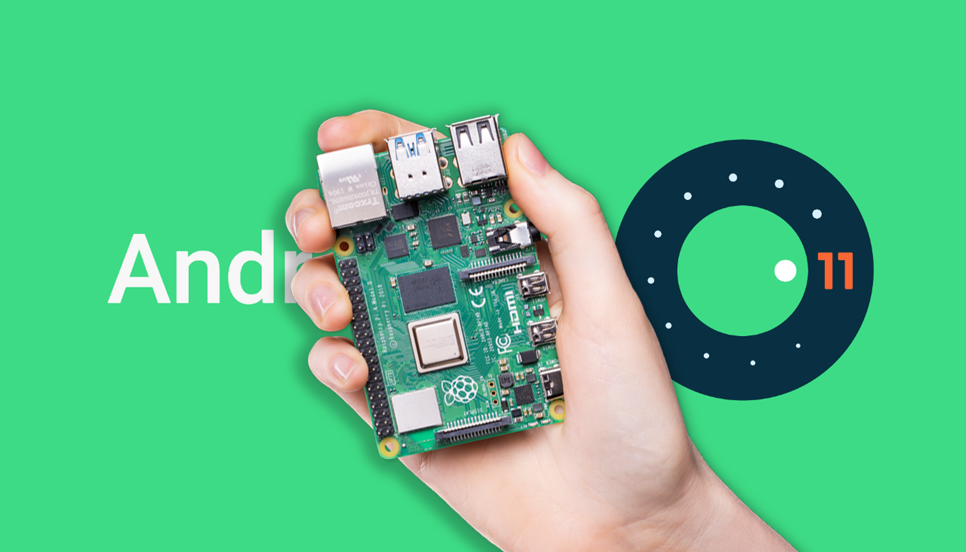 Android 11 arriva finalmente su Raspberry Pi 4