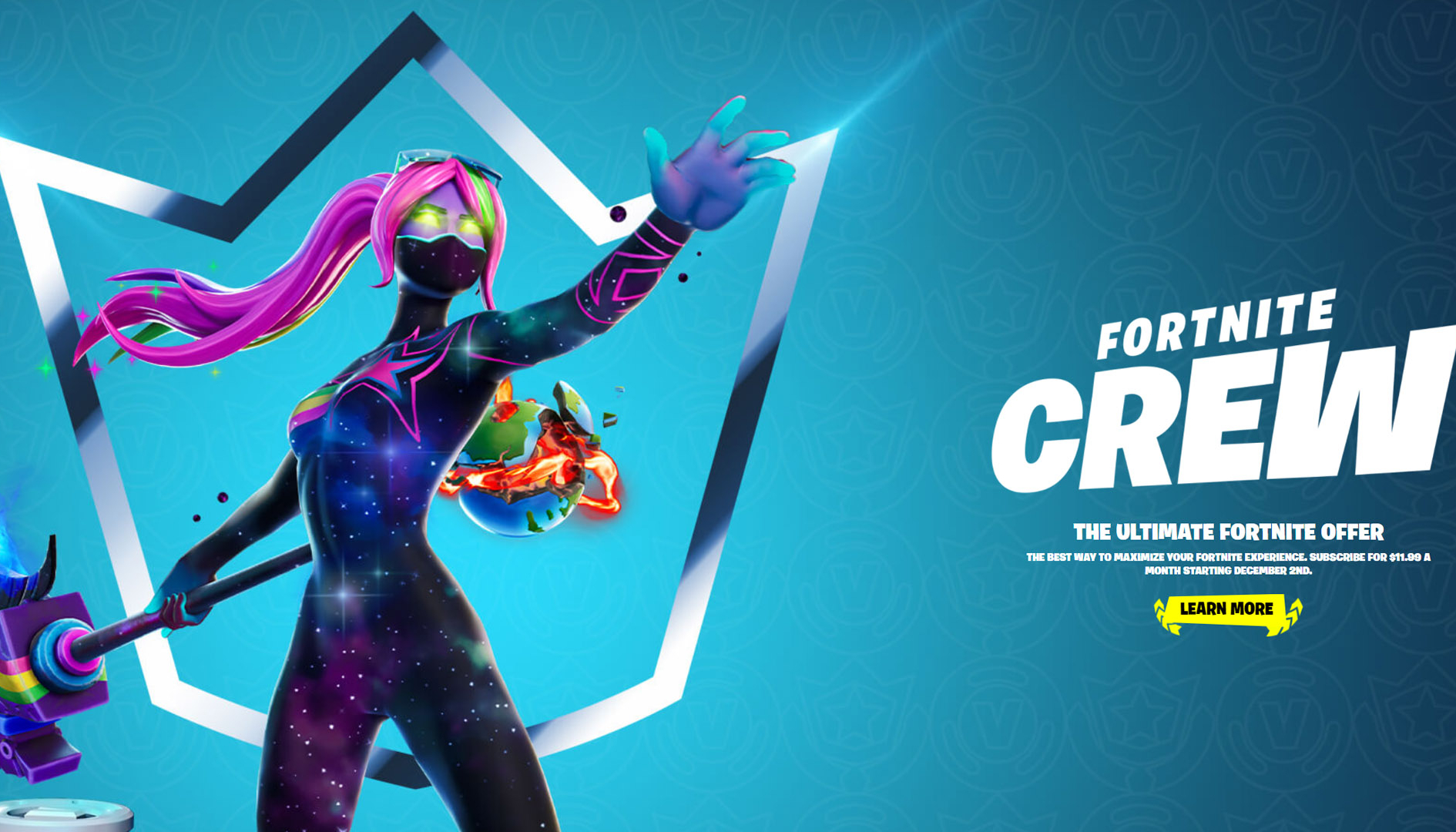Fortnite Crew è il nuovo abbonamento: prezzo e contenuti