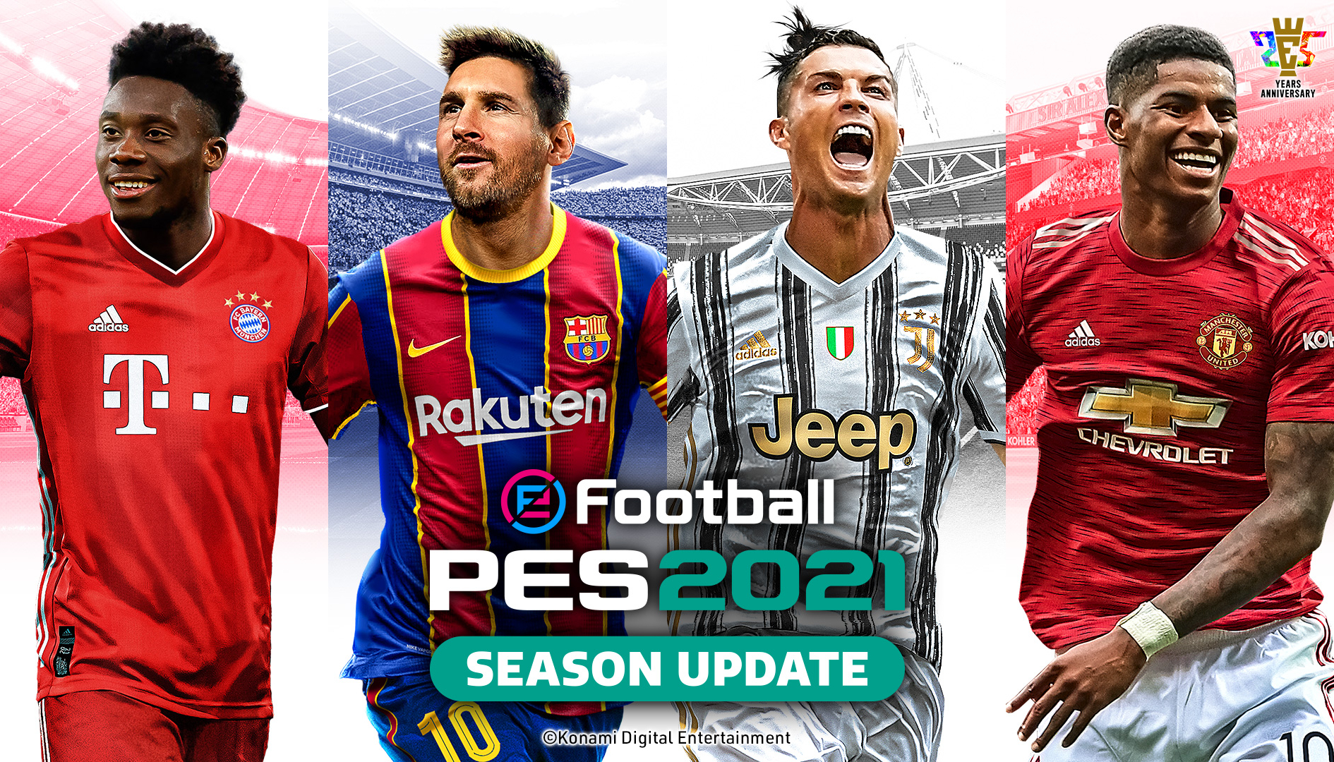 eFootball PES: Konami annuncia partnership esclusiva con una squadra di Serie A