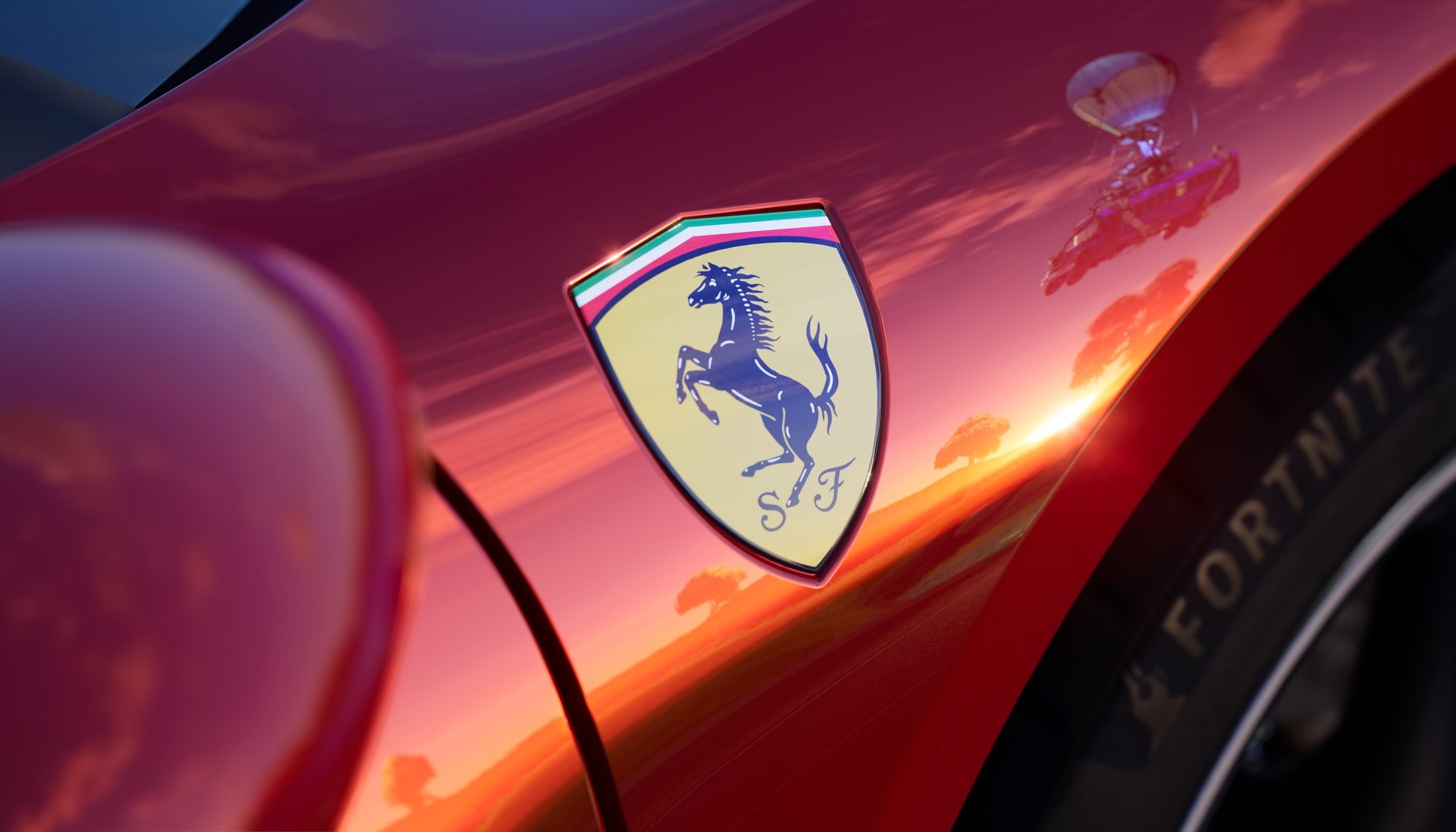 Fortnite: nel gioco Epic Games ora c’è anche una Ferrari