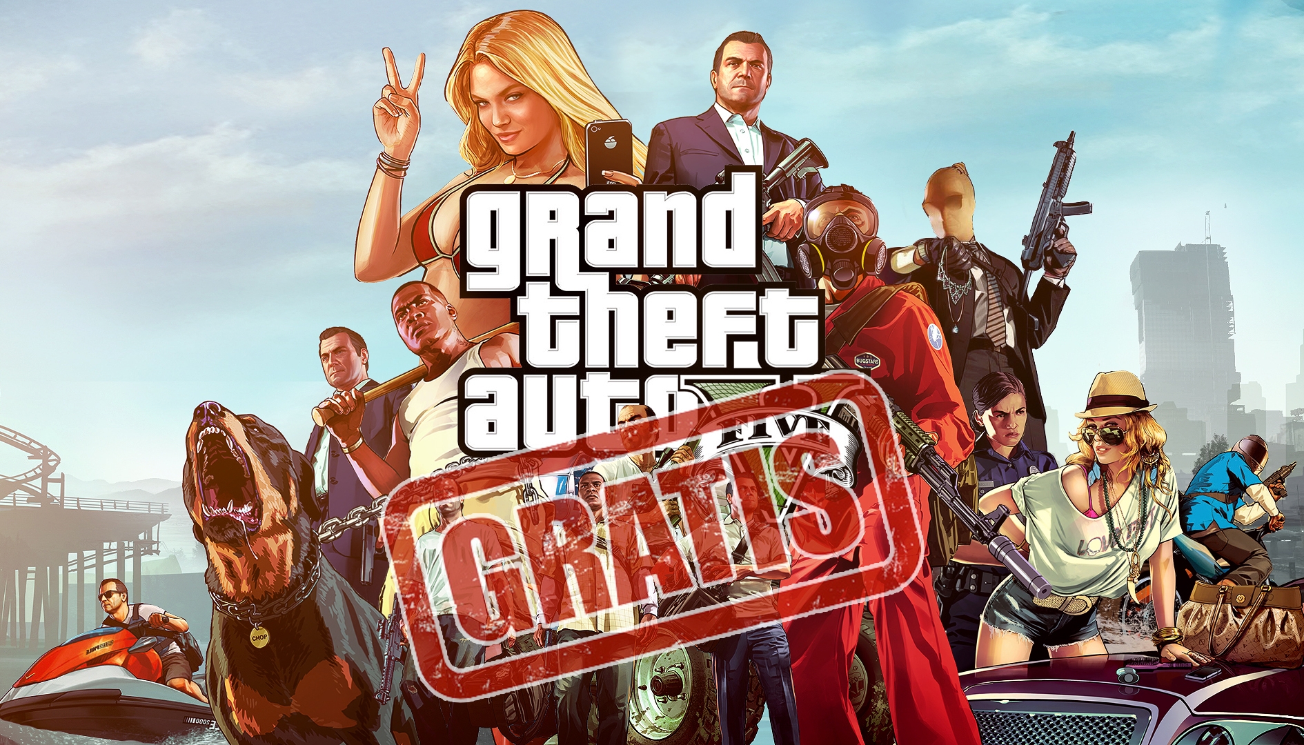 GTA V gratis ha spinto Epic Games, milioni di account gratis per riscattarlo