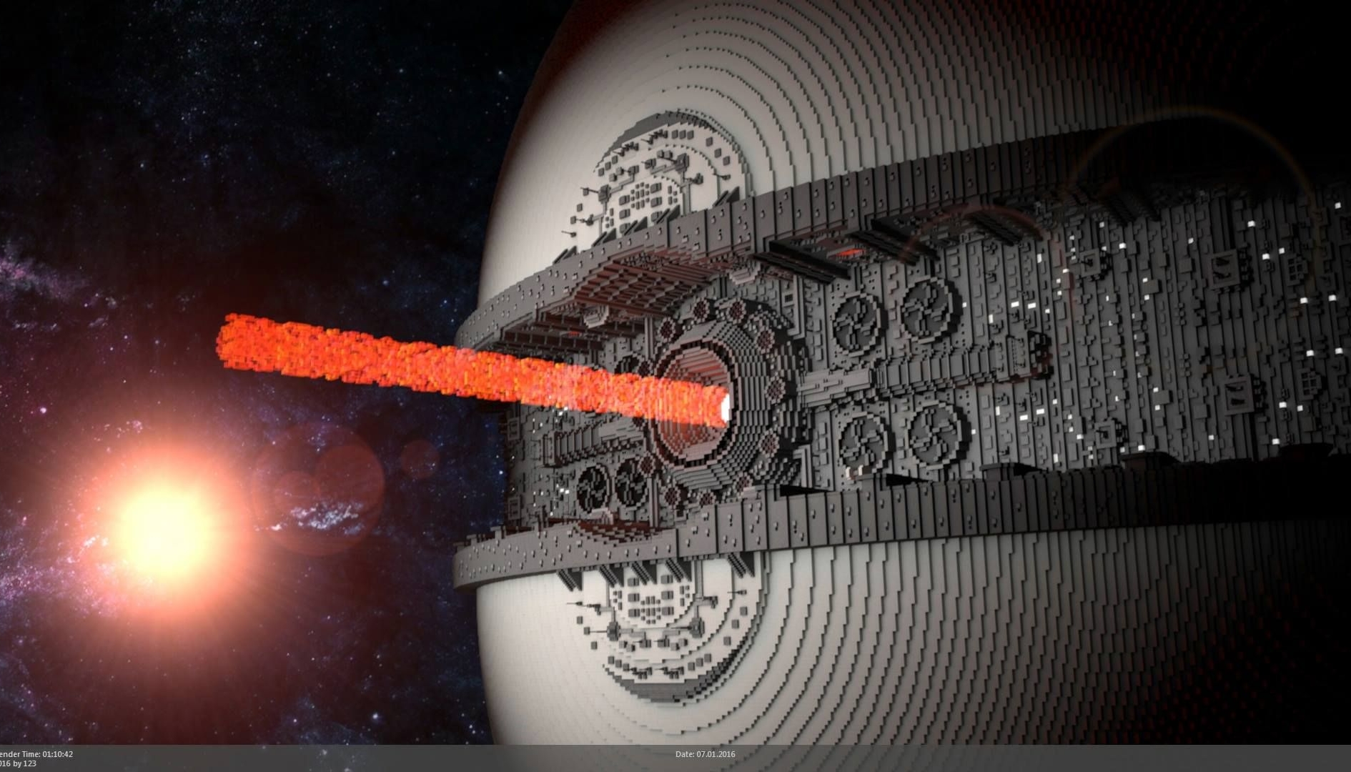 Minecraft e l’impresa folle di un fan, ricreare l’intera galassia di Star Wars