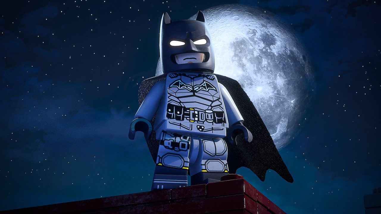 Platino di LEGO Batman: L'Eredità del Cavaliere Oscuro: Batman sui tetti sotto la luna