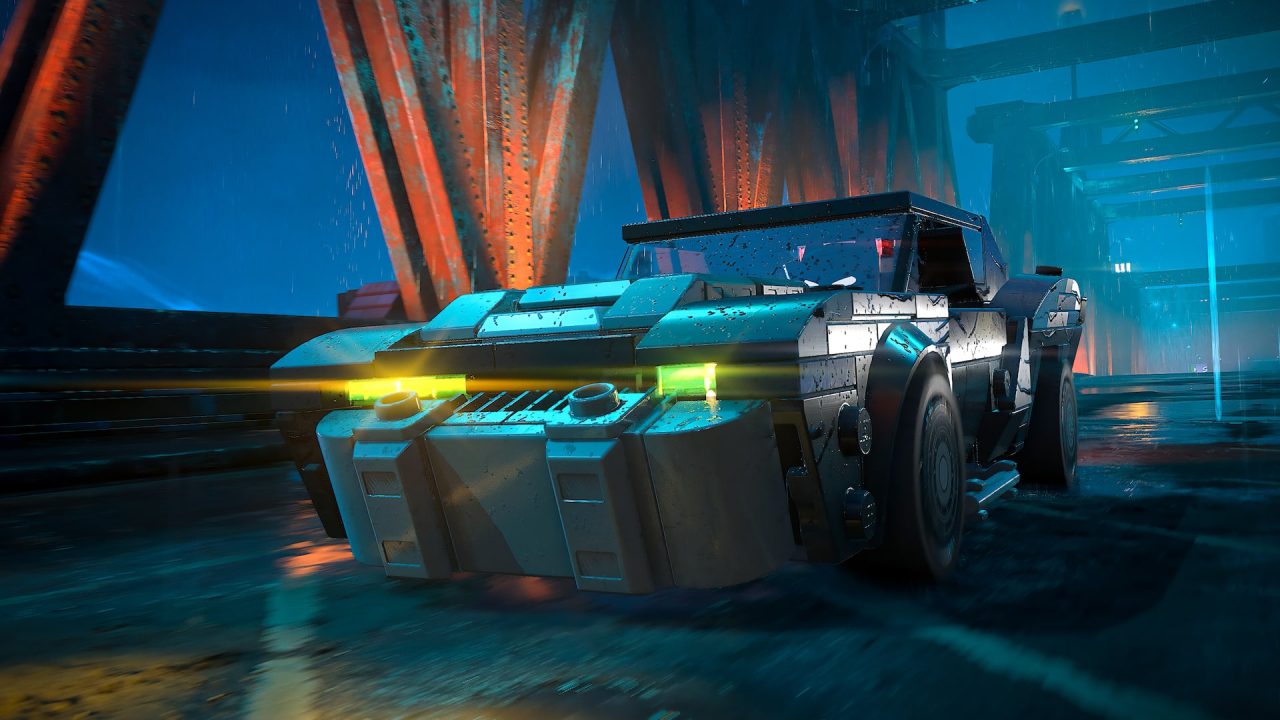 LEGO Batman: L'Eredità del Cavaliere Oscuro trofei: la Batmobile sfreccia per Gotham