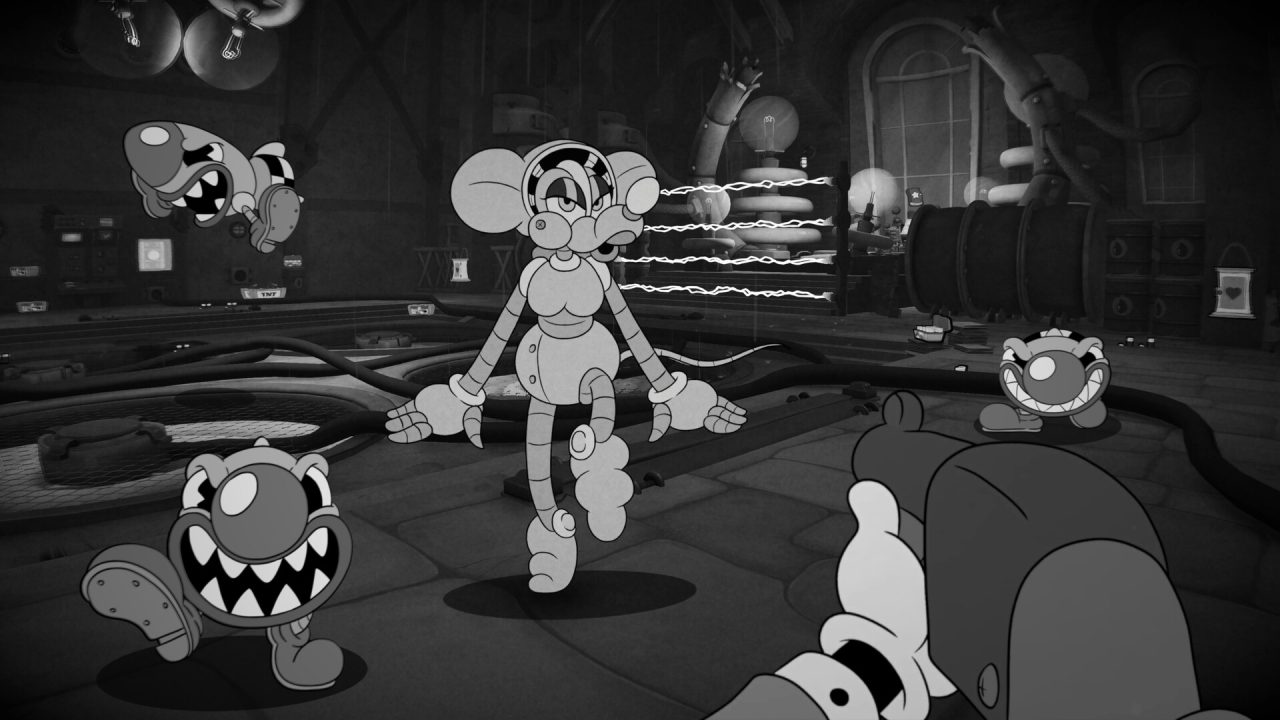 Platino di MOUSE: P.I. For Hire: una sparatoria contro i nemici in stile cartone animato