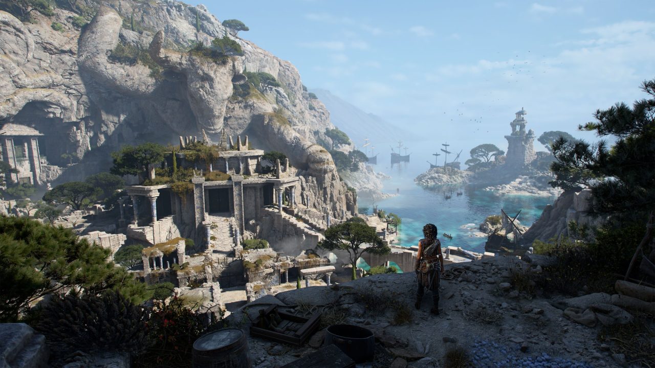 Platino di Resonance: A Plague Tale Legacy: le rovine minoiche affacciate sul mare