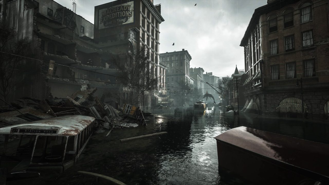 Platino di The Sinking City 2: le barche arenate nei canali della città sommersa
