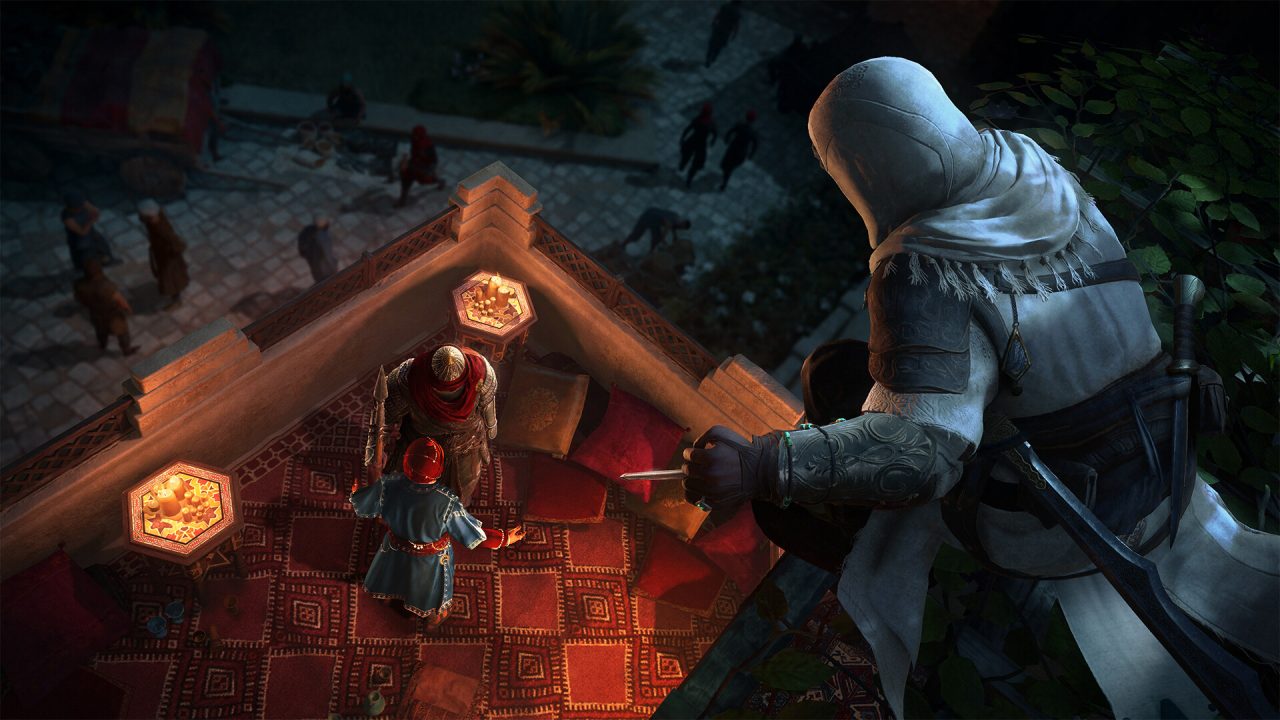 Assassin's Creed Mirage trofei: Basim sui tetti di Baghdad di notte