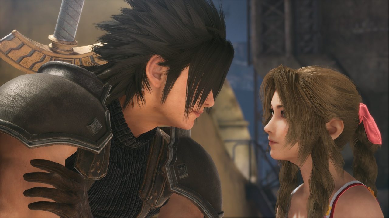 Crisis Core Final Fantasy VII Reunion trofei: Zack e Aerith