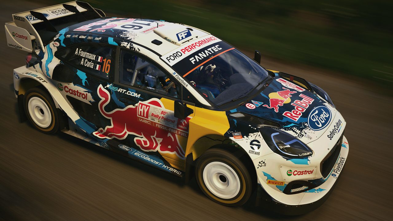 EA SPORTS WRC trofei: la Ford Puma in derapata