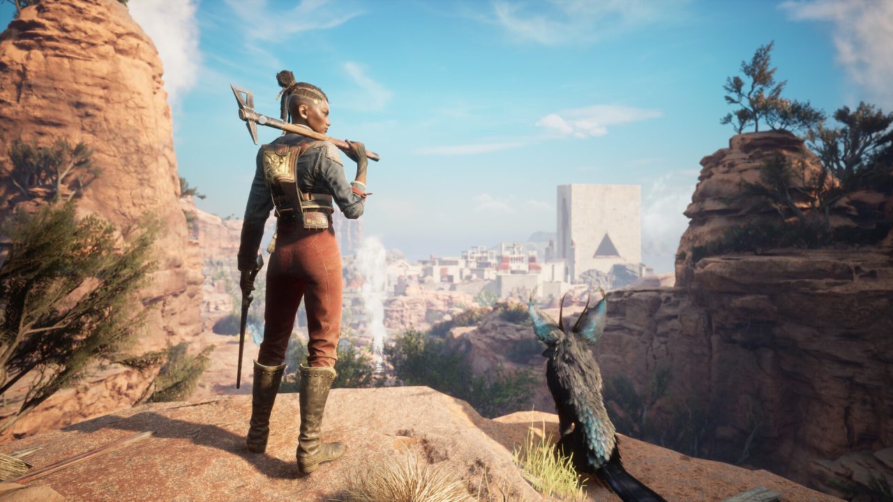 Flintlock: The Siege of Dawn trofei: Nor ed Enki osservano la città dall'altura