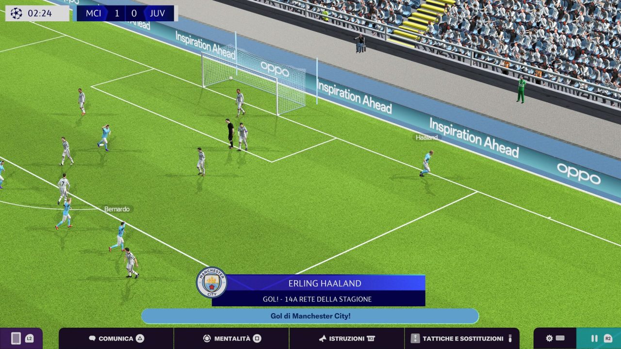 Football Manager 2023 Console trofei: una partita in 3D