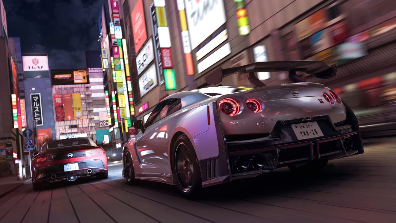 Forza Horizon 6 PS5, corsa notturna tra le luci di Tokyo