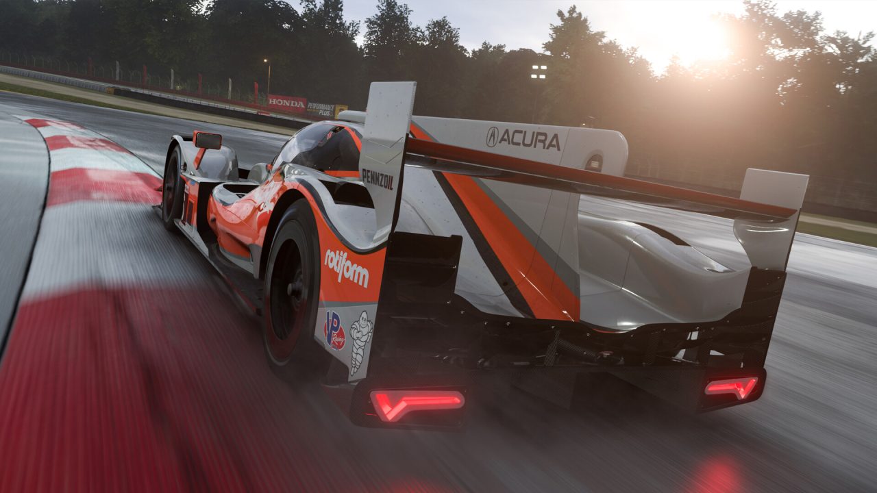Futuro di Forza Motorsport dopo Turn 10 Studios: un prototipo Acura in pista
