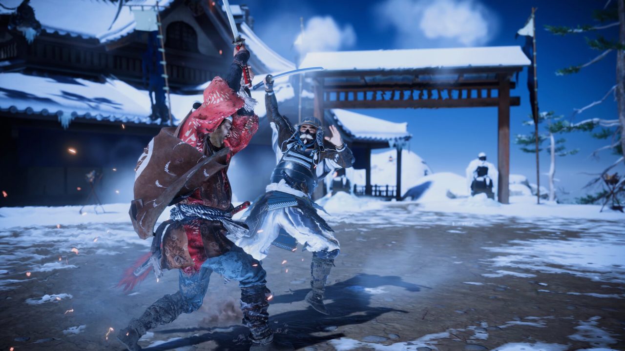 Ghost of Tsushima Legends, un duello nella neve
