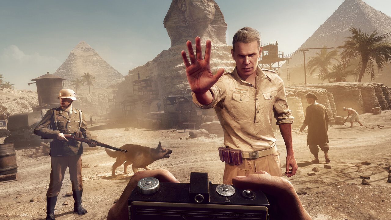 Indiana Jones e l'Antico Cerchio trofei: Indy travestito a Giza