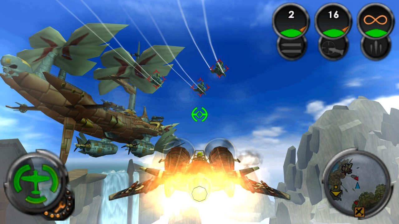 Jak and Daxter: The Lost Frontier trofei: battaglia aerea tra velivoli e dirigibili