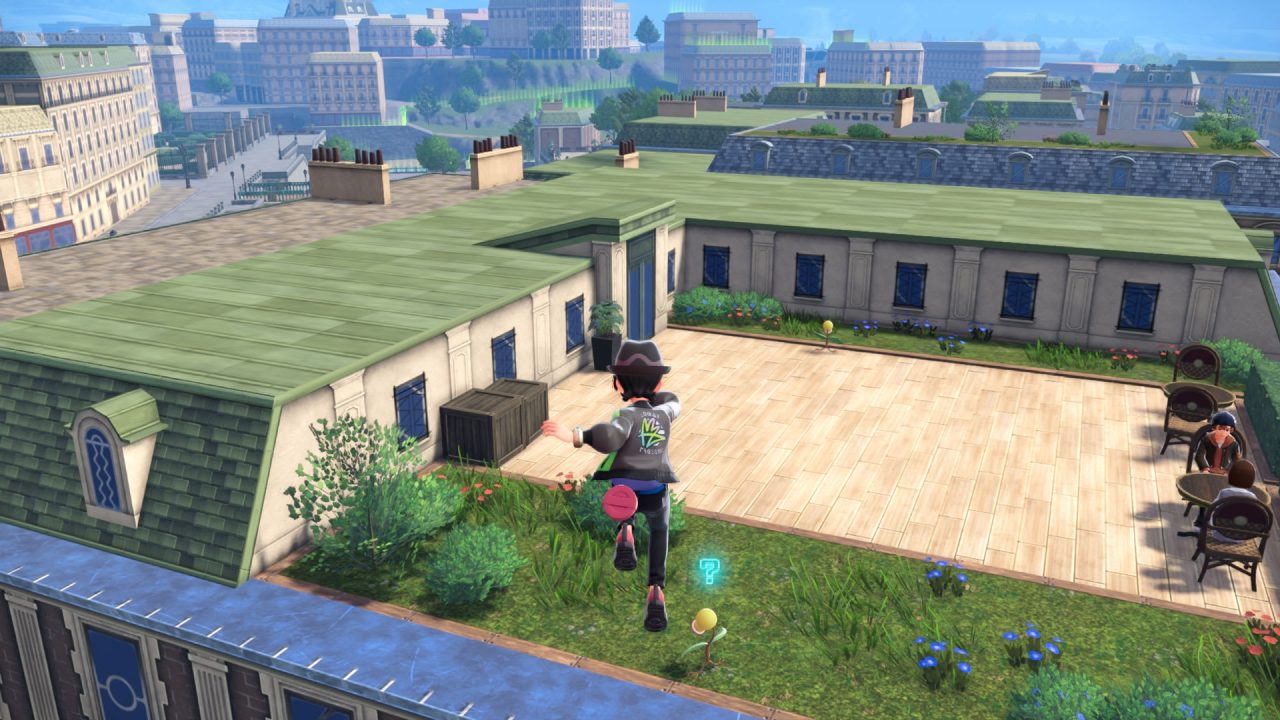 I tetti di Luminopoli in Leggende Pokémon: Z-A
