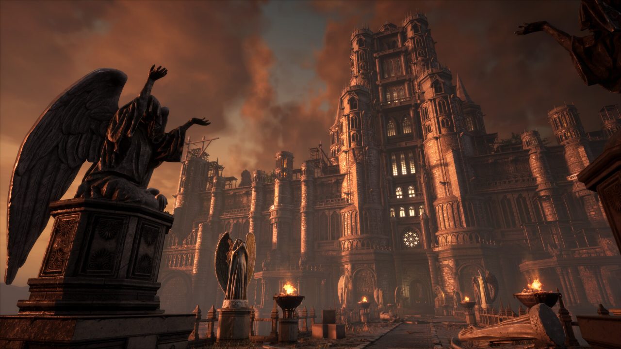 Platino di Lies of P: la cattedrale di Krat al tramonto