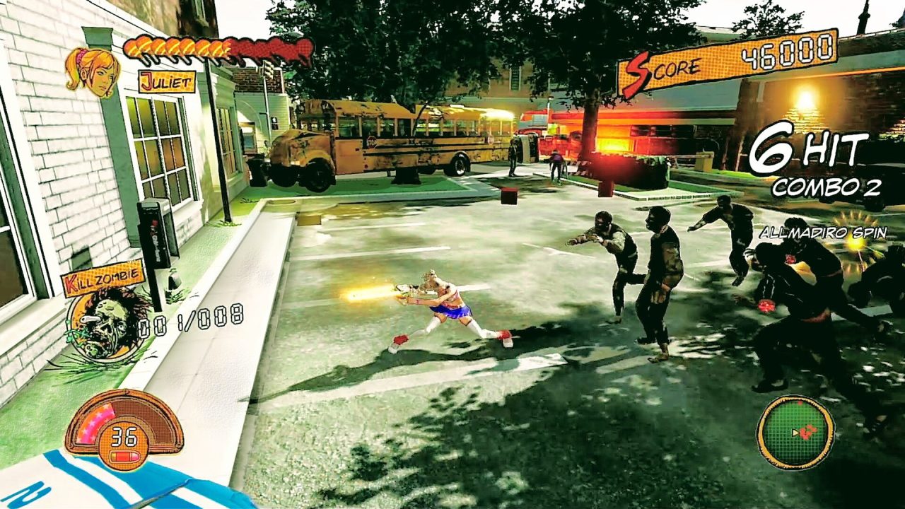 Platino di Lollipop Chainsaw RePOP: Juliet contro gli zombi nel cortile