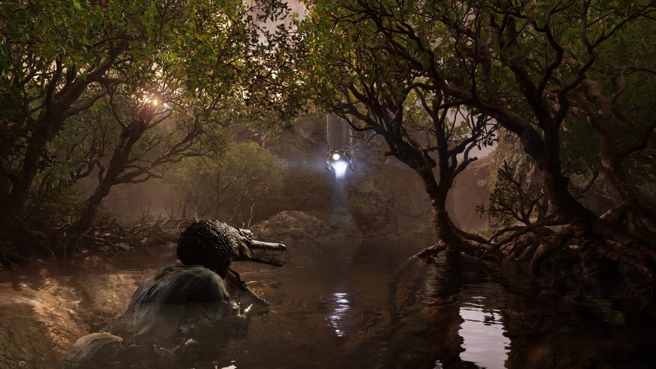 Platino di Metal Gear Solid Delta: Snake avanza nella palude