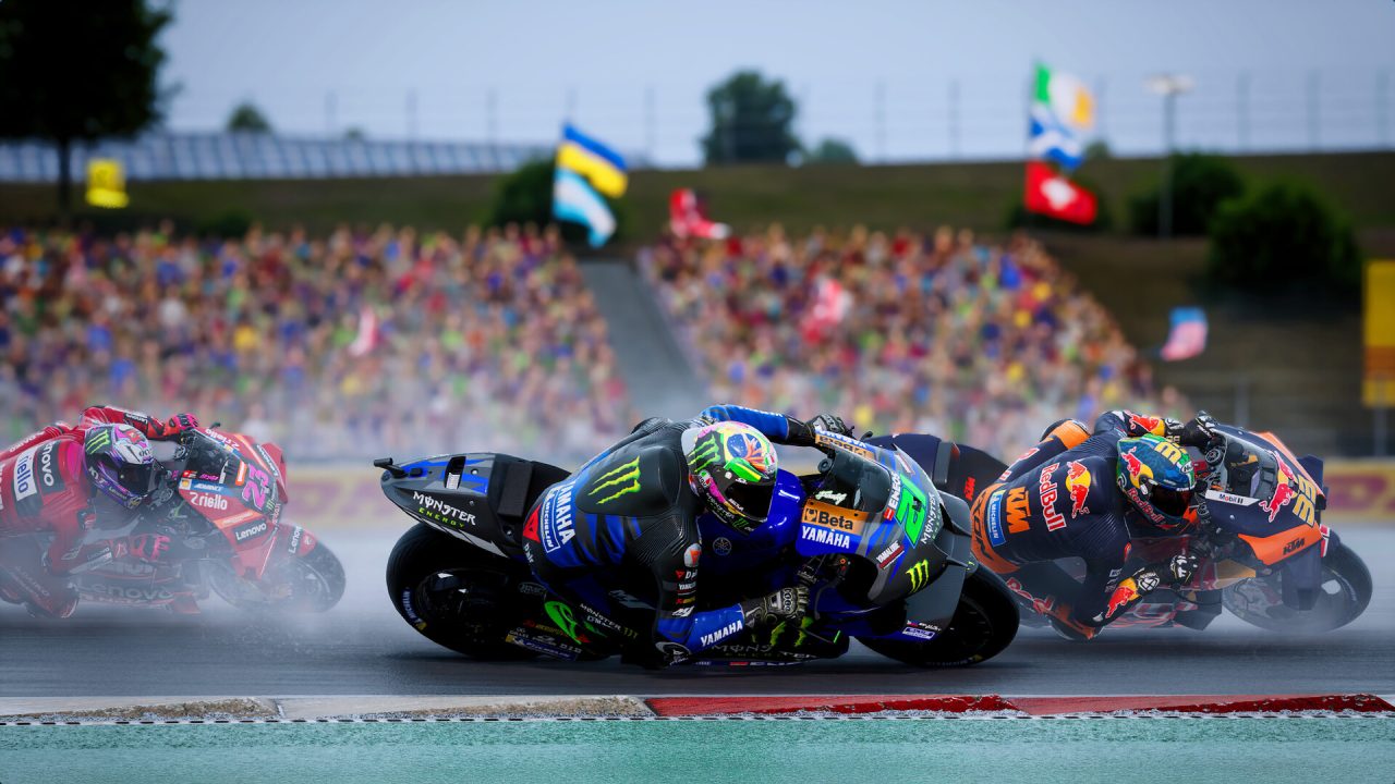 Platino di MotoGP 23: un sorpasso sul bagnato davanti al pubblico