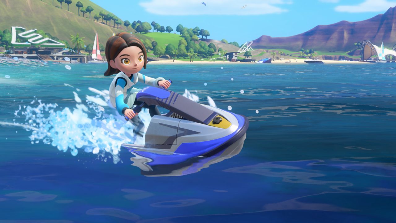Nintendo Switch Sports Resort, la disciplina della moto d'acqua