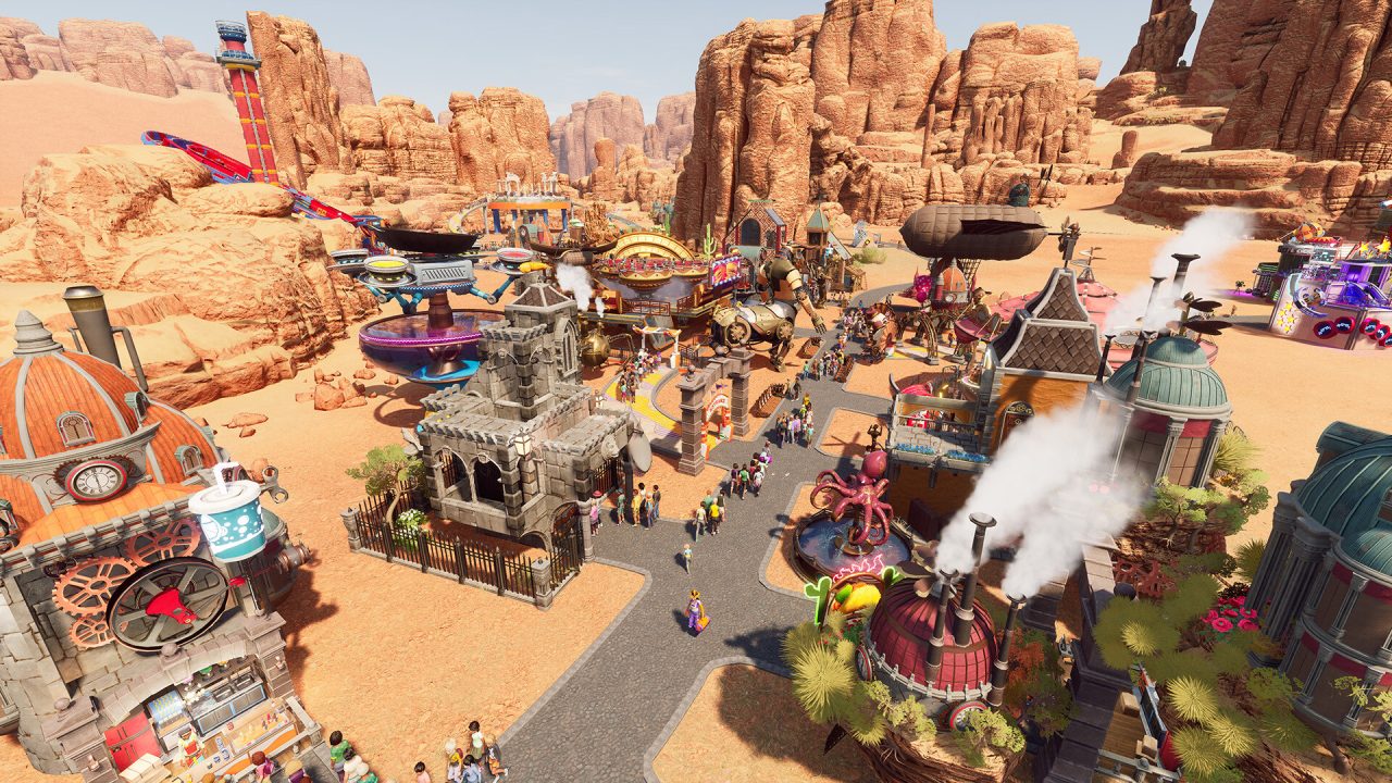 Platino di Park Beyond: un parco a tema nel canyon