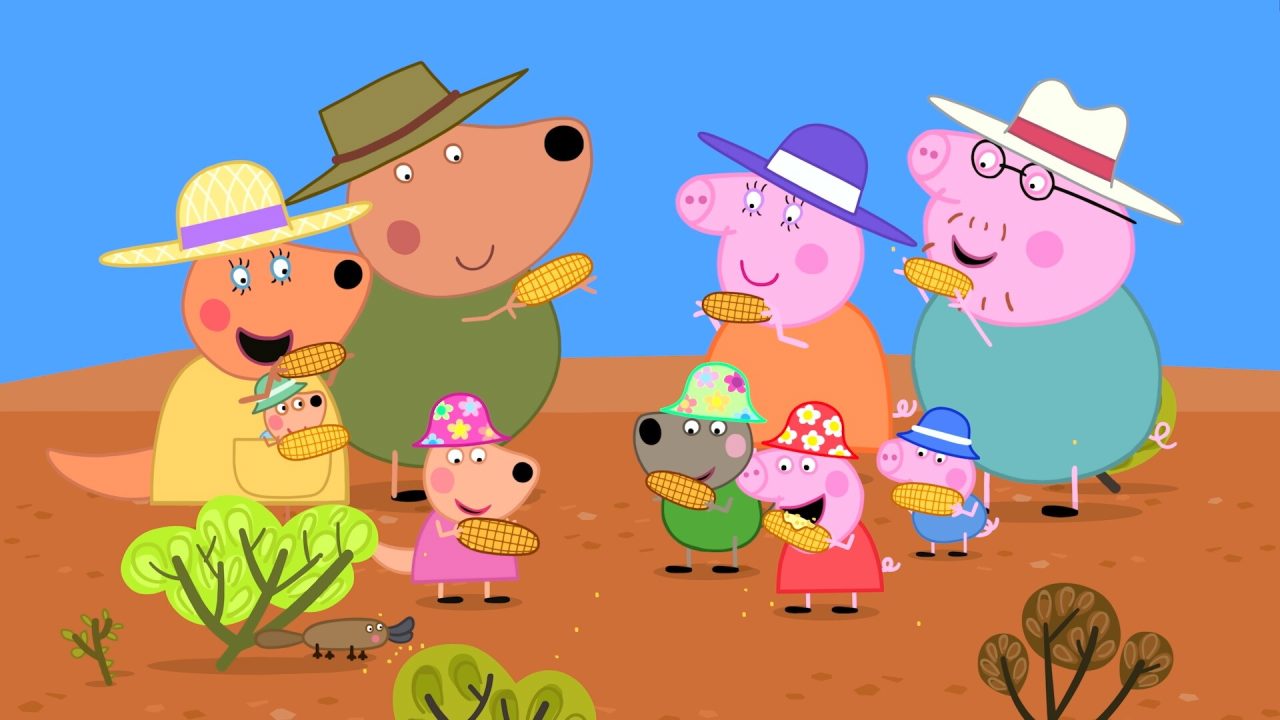 Platino di Peppa Pig Avventure Intorno al Mondo: picnic in Australia